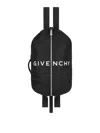 Givenchy Mens G-zip Adjustable-strap Woven-blend Backpack 001-black In Black