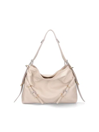 Givenchy Medium Bag "voyou" In Beige