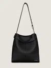 Givenchy Medium Belted Hobo Bag In Grained Leather