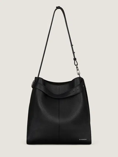 Givenchy Medium Belted Hobo Bag In Grained Leather In Multi