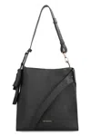 Givenchy Day Medium Tasseled Leather Shoulder Bag In Black