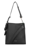 Givenchy Medium Belted Hobo Bag In Leather In Black