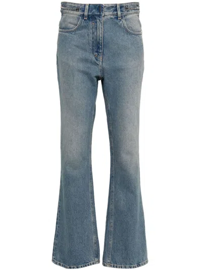 Givenchy Medium Blue Denim Jeans For Women In Mediumblue
