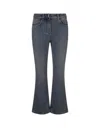 GIVENCHY MEDIUM BLUE DENIM JEANS WITH BOOT CUT