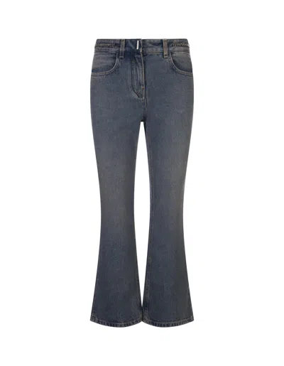 Givenchy Medium Blue Denim Jeans With Boot Cut