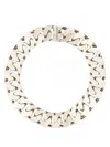 Givenchy Medium Chain Necklace With Invisible Sliding Clasp In Gray