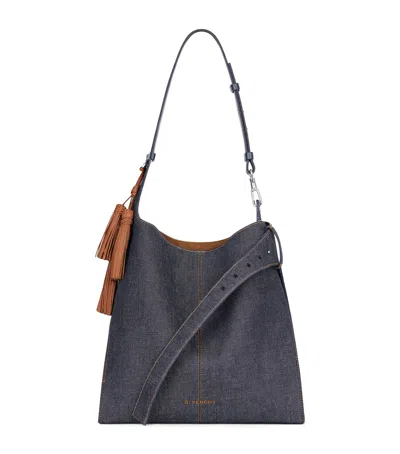 Givenchy Medium Denim Belted Shoulder Bag