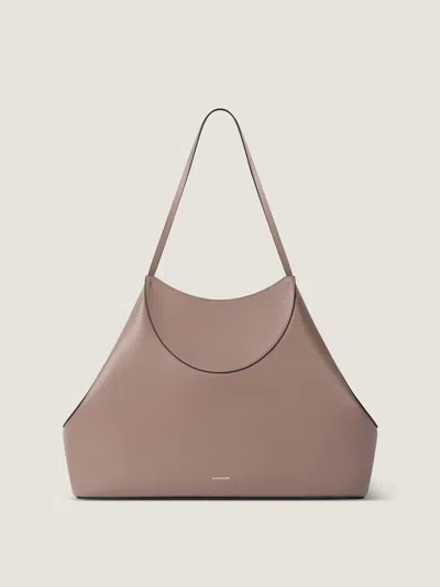 Givenchy Medium Facet Tote In Brown