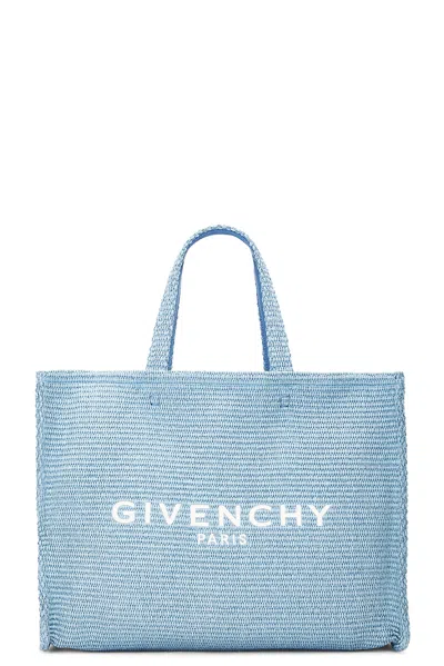 Givenchy Medium G-tote Bag In Denim Blue