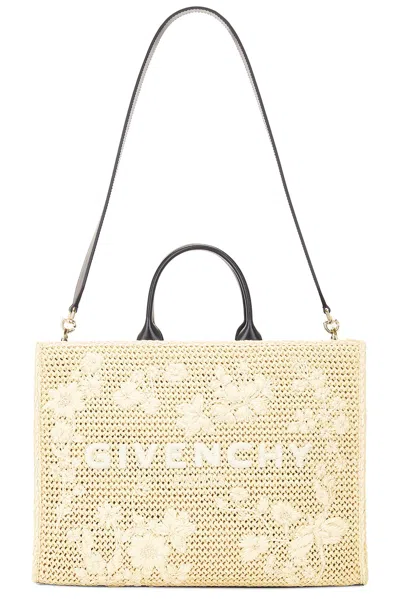 Givenchy Medium G-tote Bag In Natural