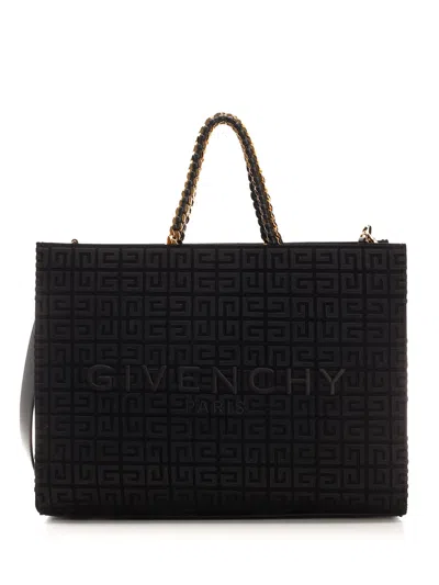 Givenchy Medium G-tote Bag In Nero