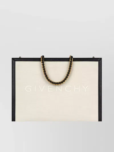 Givenchy Medium G Tote Shopping Bag In Black
