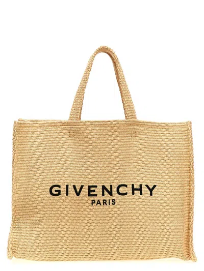 Givenchy Medium 'g-tote' Shopping Bag In Beige