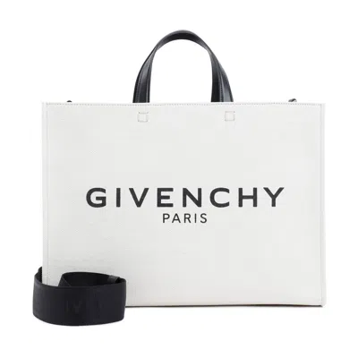 Givenchy Medium G Tote Shopping Bag In Beige