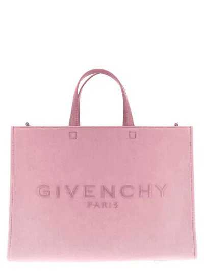 Givenchy G Medium Tote Bag In Pink