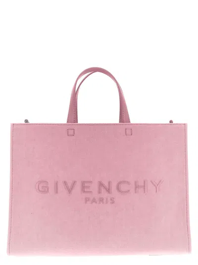 Givenchy Medium G-tote Shopping Bag In Pink