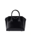 Givenchy Micro Antigona Shoulder Bag In Calf Leather In Black  