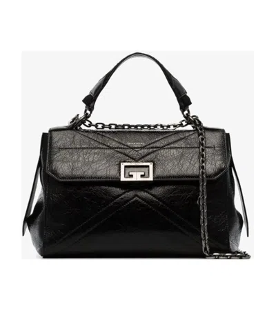 Givenchy Medium Id Shoulder Bag In Black