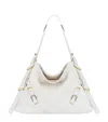 Givenchy Voyou Medium Shoulder Bag In Tumbled Leather