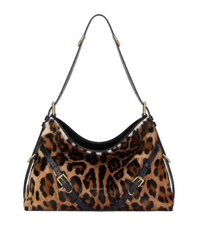 Givenchy Medium Leather Voyou Shoulder Bag