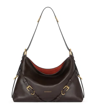Givenchy Medium Leather Voyou Top-handle Bag