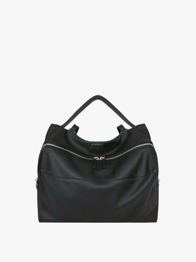 Givenchy Medium Pandora Bag In Grained Leather In Black