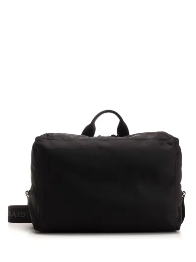 Givenchy Pandora Bag M Shoulder Bag In Black Polyamide