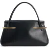 Givenchy Medium Pinch Leather Top Handle Bag In Black