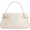 Givenchy Pinch Medium Shoulder Bag In Smooth Leather In White