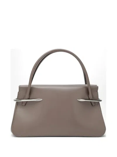 Givenchy Medium Pinch Leather Tote Bag In Brown