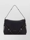 Givenchy Medium Shoulder Bag With Buckle And Handle In Black