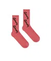 Givenchy Medium Tube Socks In Red