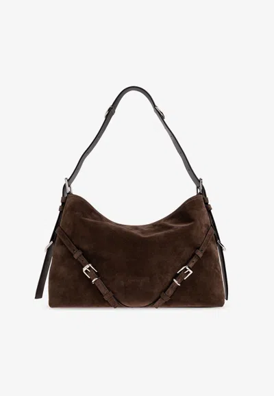 Givenchy Medium Voyou Bag In Brown