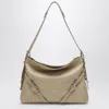 GIVENCHY GIVENCHY | MEDIUM VOYOU BAG IN BEIGE LEATHER