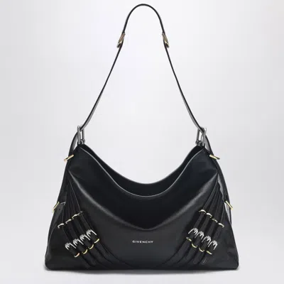 GIVENCHY GIVENCHY MEDIUM VOYOU BAG IN BLACK LEATHER