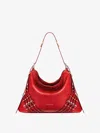 Givenchy Medium Voyou Bag In Leather With Multi-buckles In Multicolor