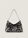 Givenchy Medium Voyou Bag In Pony Effect Leather With Animal Print In Multi