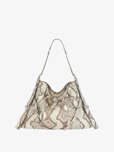 Givenchy Medium Voyou Bag In Python In Multi