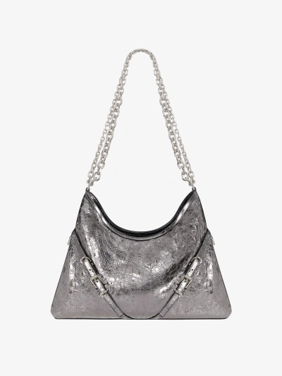 Givenchy Medium Voyou Chain Bag In Laminated Leather In Multicolor