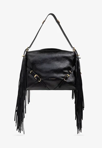 Givenchy Medium Voyou Fringed Shoulder Bag