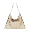 Givenchy Woman Voyou Woman Beige Shoulder Bags In Natural Beige