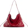 Givenchy Medium Voyou Leather Shoulder Bag In Red