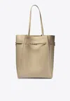 Givenchy Medium Voyou Leather Tote Bag In Neutral