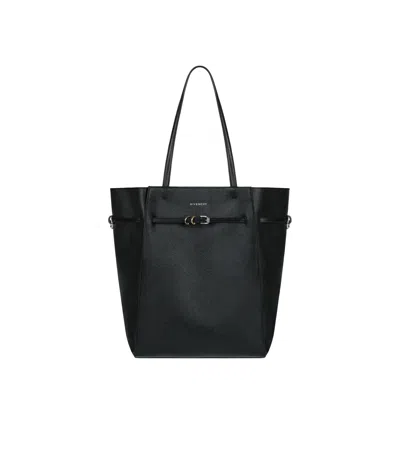 Givenchy Medium Voyou Leather Tote Bag In Black