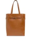 Givenchy Women's Brown Voyou S Tote Gold Logo In Brown
