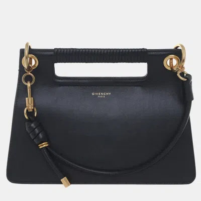 Pre-owned Givenchy Medium Whip Black Leather Bag Ghw