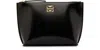 Givenchy Liquid Logo Plaque Clutch Bag In Black