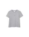 Givenchy Kids' Melange Grey T-shirt With 4g Logo