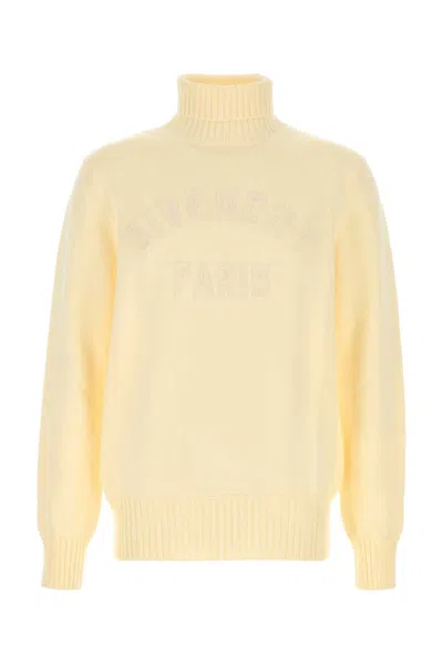 Givenchy Nude Neutrals Cotton Turtleneck Sweater