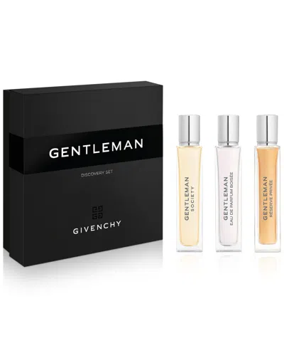Givenchy Men's 3-pc. Gentleman Eau De Parfum Travel Spray Discovery Set In No Color